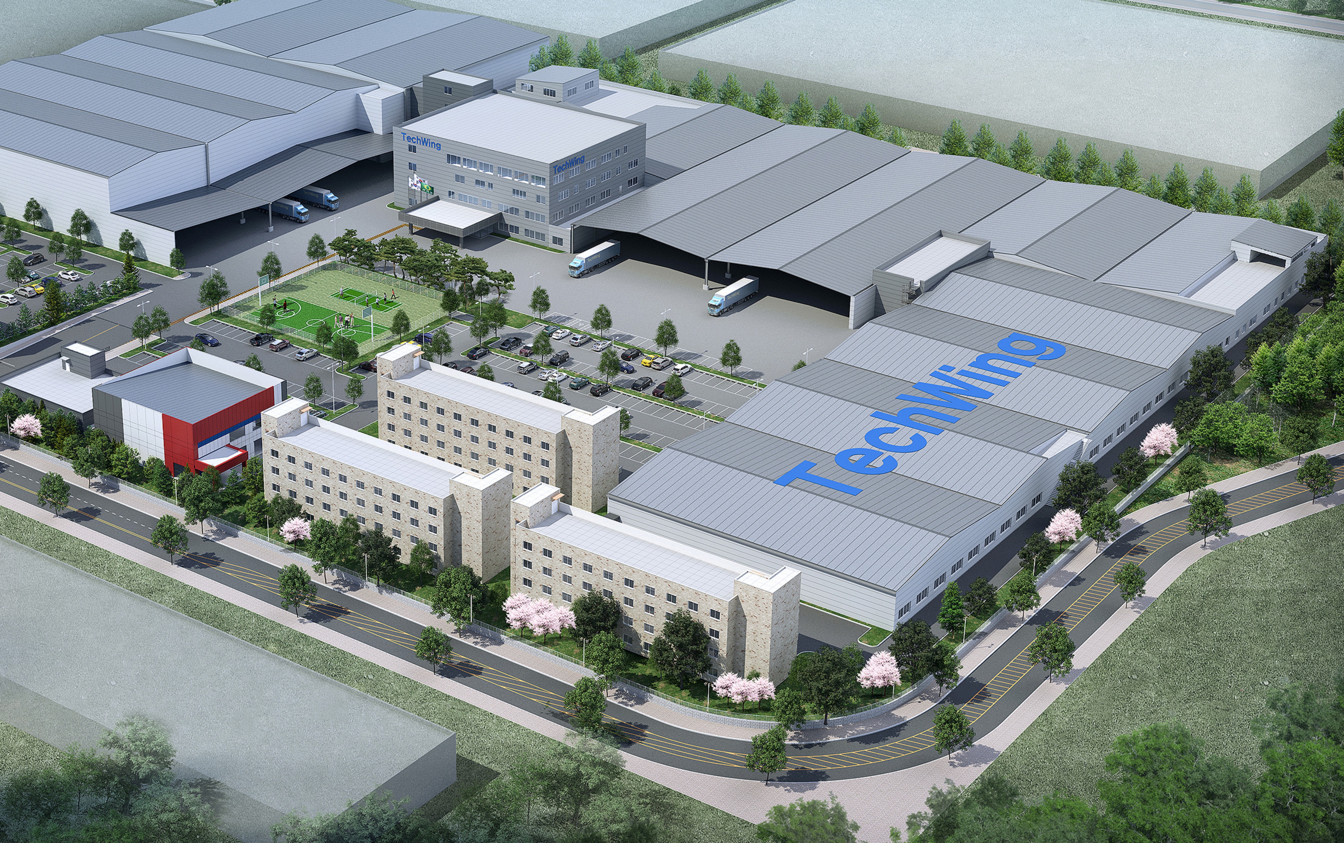 (주)테크윙 아산사업장 7동 증축공사